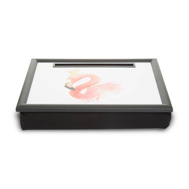 Orsina Queen Flamingo Lap Tray with iPad Holder and Microbead Cushion