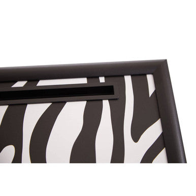 Orsina Mono Zebra Lap Tray with iPad Holder and Microbead Cushion