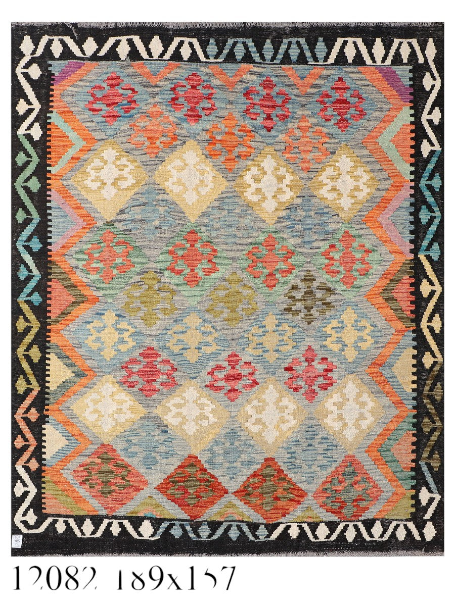 Maimana Kilim - 189 x 157 cm