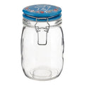 Orsina Pretty Things Glass Jar – 1000ml Airtight Food Storage Container