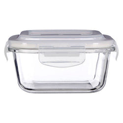 Orsina Freska Glass Food Container | 520ml Airtight Meal Prep Dish
