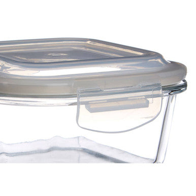 Orsina Freska Glass Food Container | 520ml Airtight Meal Prep Dish