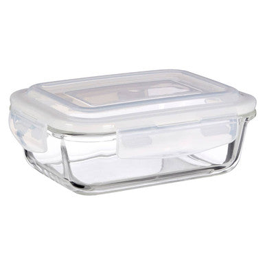 Orsina Freska Glass Food Storage Container - 640ml Airtight Meal Prep