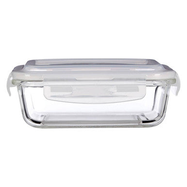 Orsina Freska Glass Food Storage Container - 640ml Airtight Meal Prep