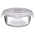 Orsina Freska Glass Food Storage Container | 620ml Round Meal Prep