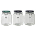 Orsina Luca Glass Storage Jar 1050ml | Clip-Top Food Canister