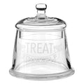 Orsina Olivia Glass Storage Jar – Bell-Shaped Kitchen Candy Canister