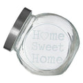 Orsina Olivia Glass Storage Jar with Metal Lid - 700ml Food Container