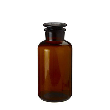 Orsina Apothecary Amber Glass Bottle – 250ml Small Storage Jar