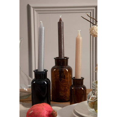 Orsina Apothecary Amber Glass Bottle – 250ml Small Storage Jar
