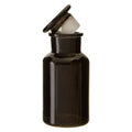 Orsina Black Glass Apothecary Reagent Bottle – 250ml Refillable Jar