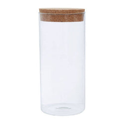 Orsina Tromso 1300ml Large Glass Jar with Cork Lid | Food Storage