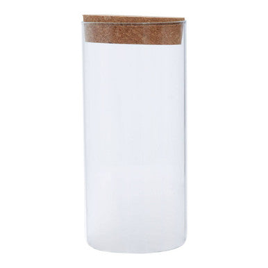 Orsina Tromso 1300ml Large Glass Jar with Cork Lid | Food Storage