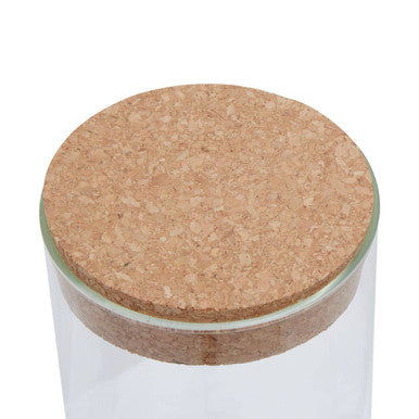 Orsina Tromso 1300ml Large Glass Jar with Cork Lid | Food Storage