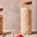 Orsina Tromso 1600ml Extra Large Glass Storage Jar with Cork Lid