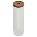 Orsina Freska Glass Jar with Acacia Wood Lid - 1600ml Food Canister