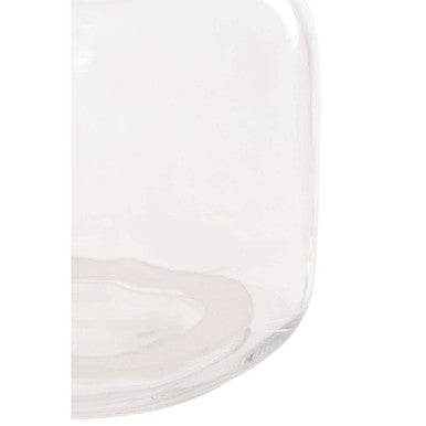 Orsina Luca Square 1050ml Glass Jar with Champagne Clip Lock Lid