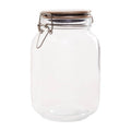 Orsina Luca Square 1550ml Glass Jar | Airtight Food Storage Container