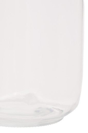 Orsina Luca Square Glass Jar with Wooden Lid - 1550ml Food Storage