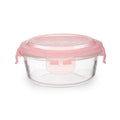Orsina Freska 400ml Round Glass Food Container – Airtight & Leakproof