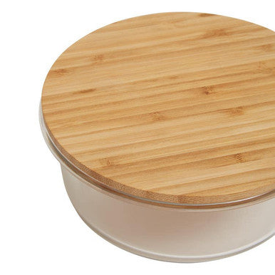 Orsina Freska 950ml Glass Food Storage Container with Bamboo Lid