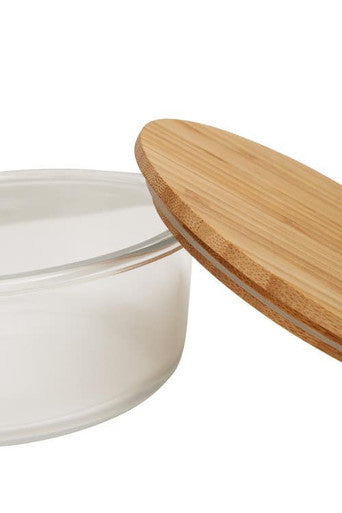 Orsina Freska 950ml Glass Food Storage Container with Bamboo Lid