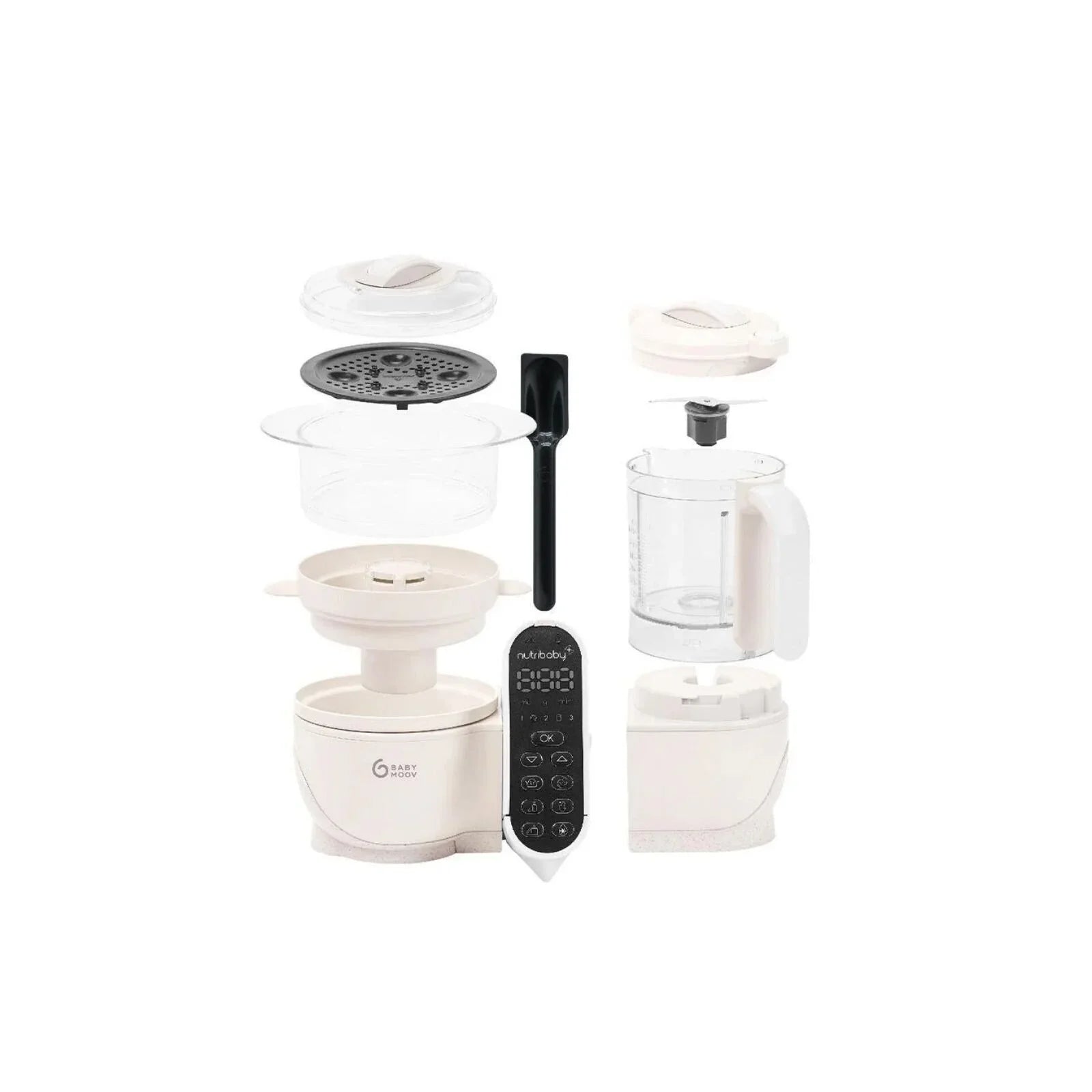 Babymoov Nutribaby (+) 6-in-1 Baby Food Maker - Mineral