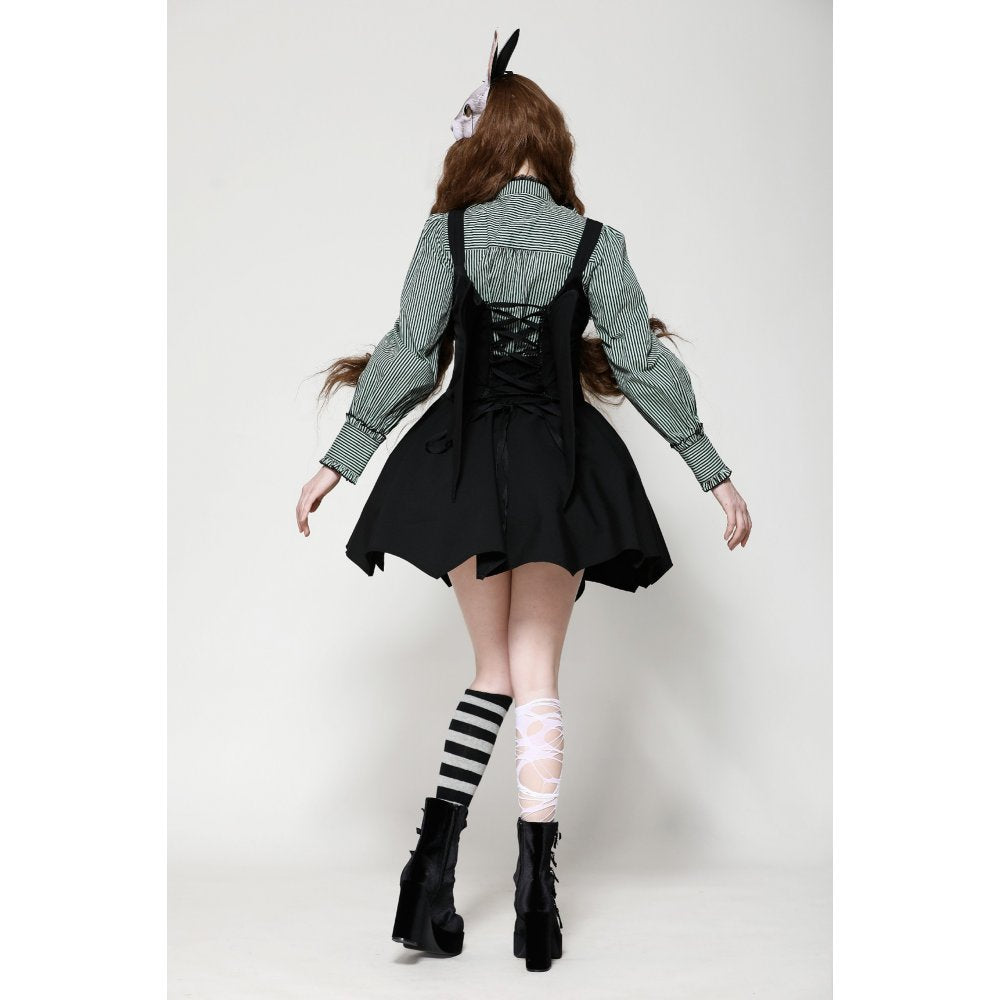 Dark in Love Vespertilio Bat Wing Vest – Black Gothic Waistcoat