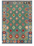 Maimana Afghanistan Kilim Rug - 205 x146 cm
