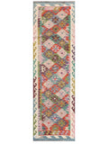 Maimana Kilim Runner - 289 x 88 cm