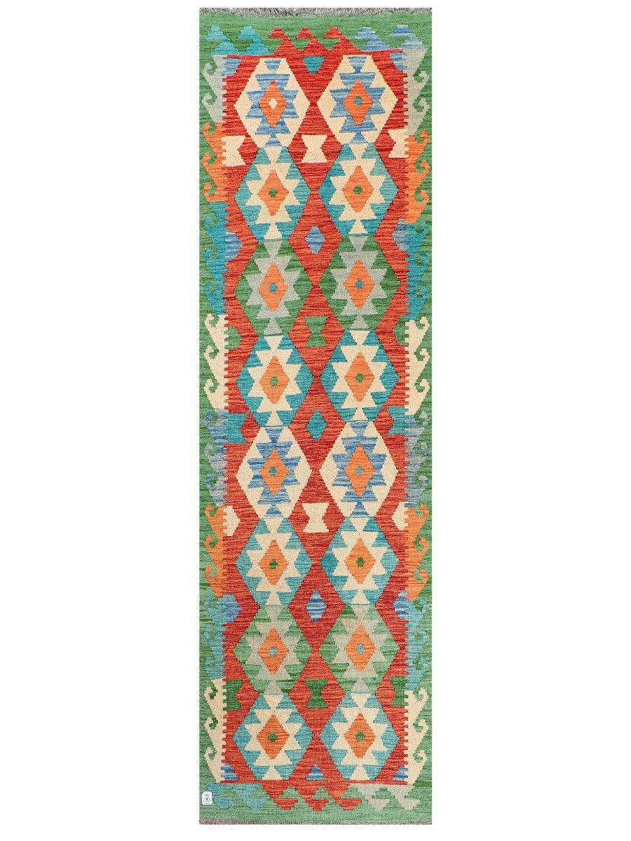 Maimana Kilim Runner - 293 x 85 cm