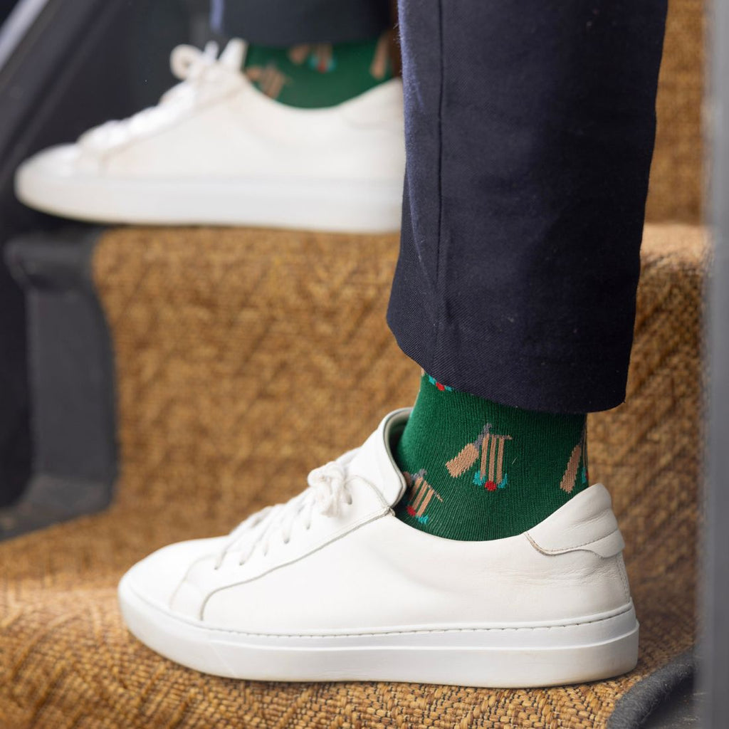 Swole Panda Cricket Bamboo Socks – Comfort Cuff Diabetic Friendly