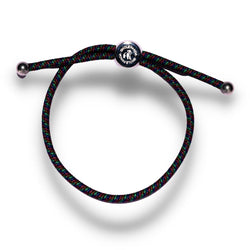 Swole Panda Green & Blue Zigzag Recycled Rope Bracelet – Unisex
