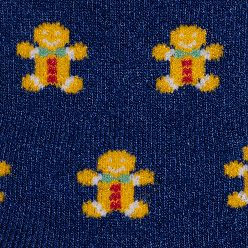 Swole Panda Children's Gingerbread Man Bamboo Socks | Seamless & Soft