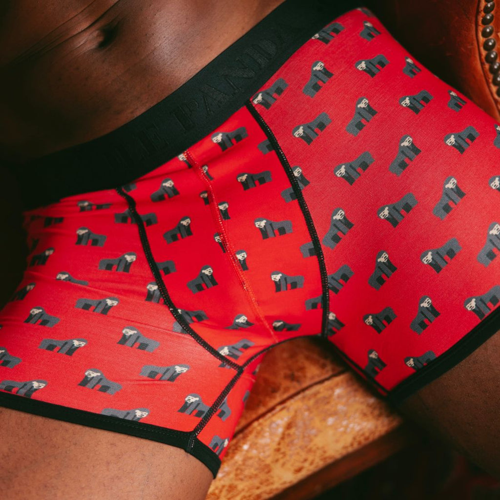 Swole Panda Bamboo Boxers – Breathable Anti-Chafe Men's Underwear