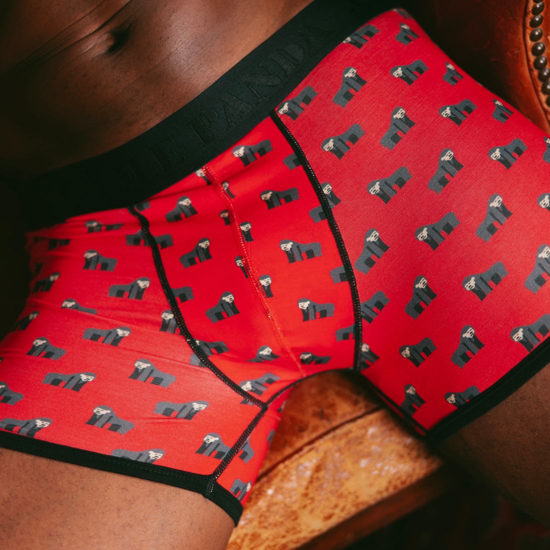 Swole Panda Bamboo Boxers – Breathable Anti-Chafe Men's Underwear