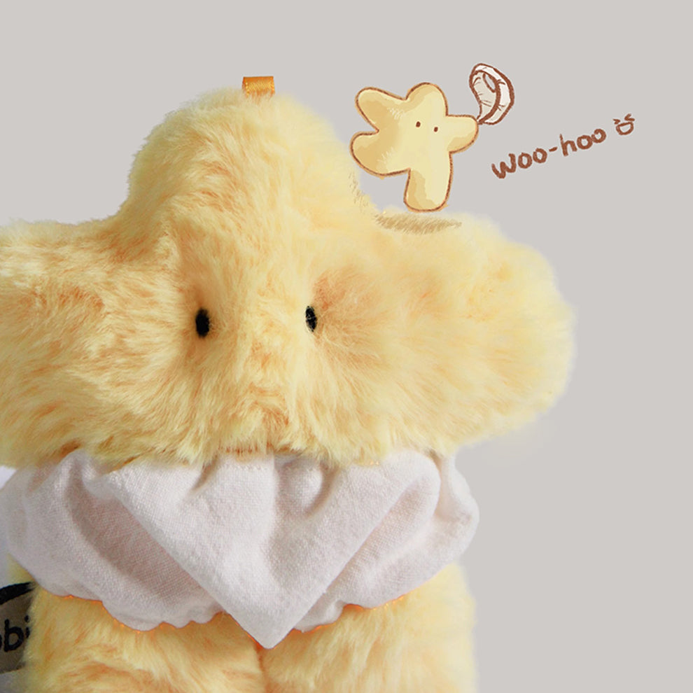 LuLuFun Studio Starry Plush Star Toy – Magnetic 14cm Soft Charm