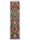 Maimana Afghanistan Kilim Runner - 402 x 82 cm