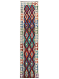 Maimana Afghanistan Kilim Runner - 488 x 78 cm