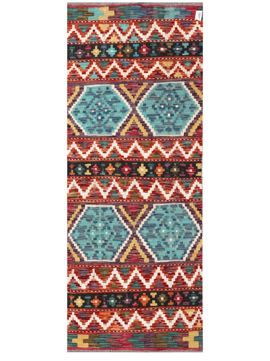 Maimana Kilim - 203 x 79 cm