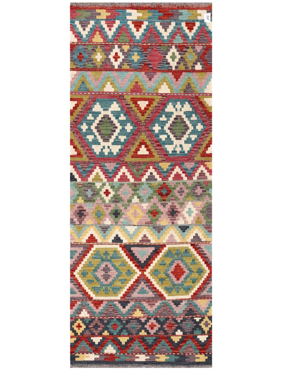 Maimana Kilim - 200 x 78 cm