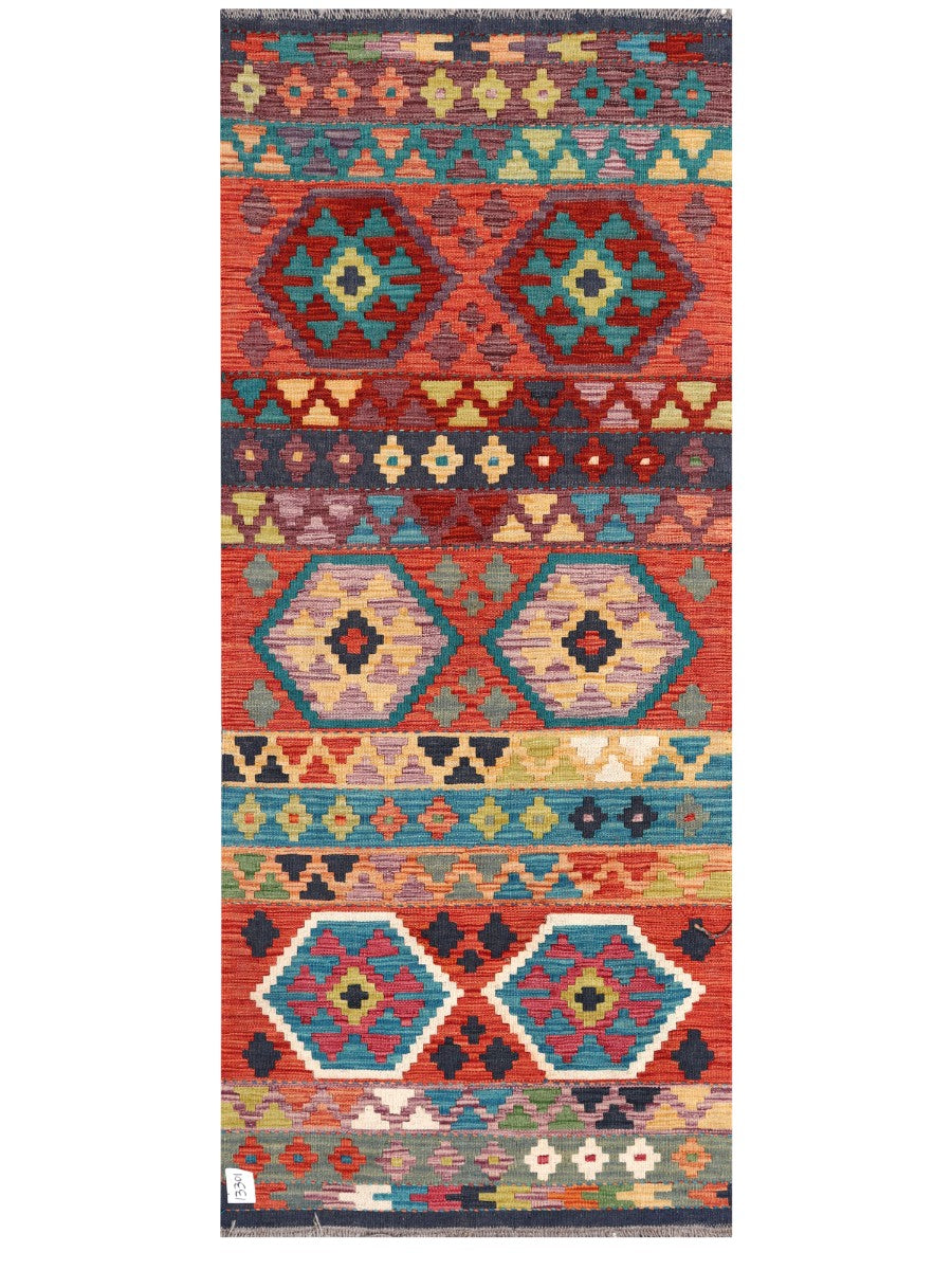Maimana Kilim - 199 x 83 cm