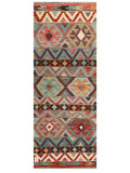 Maimana Afghanistan Kilim Rug - 194 x75 cm