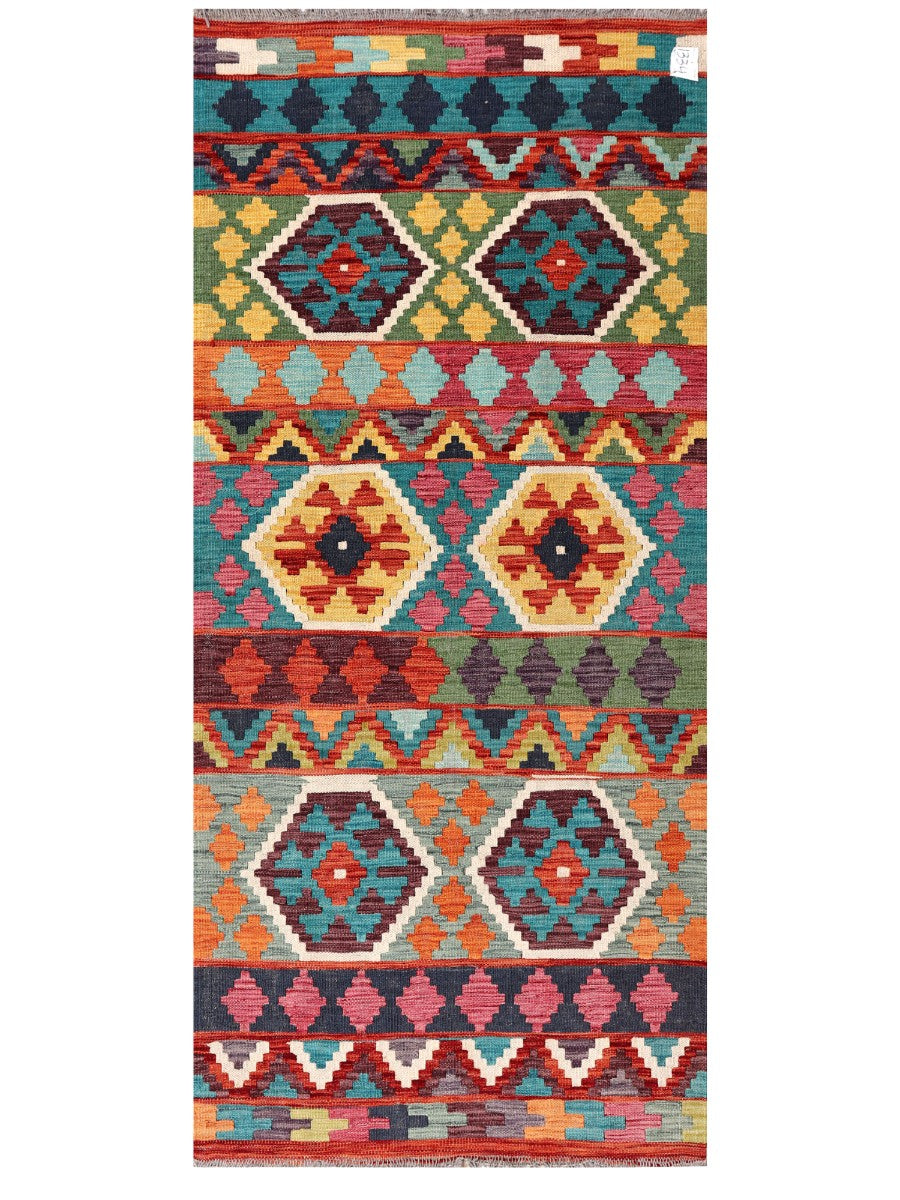 Maimana Kilim - 194 x 86 cm