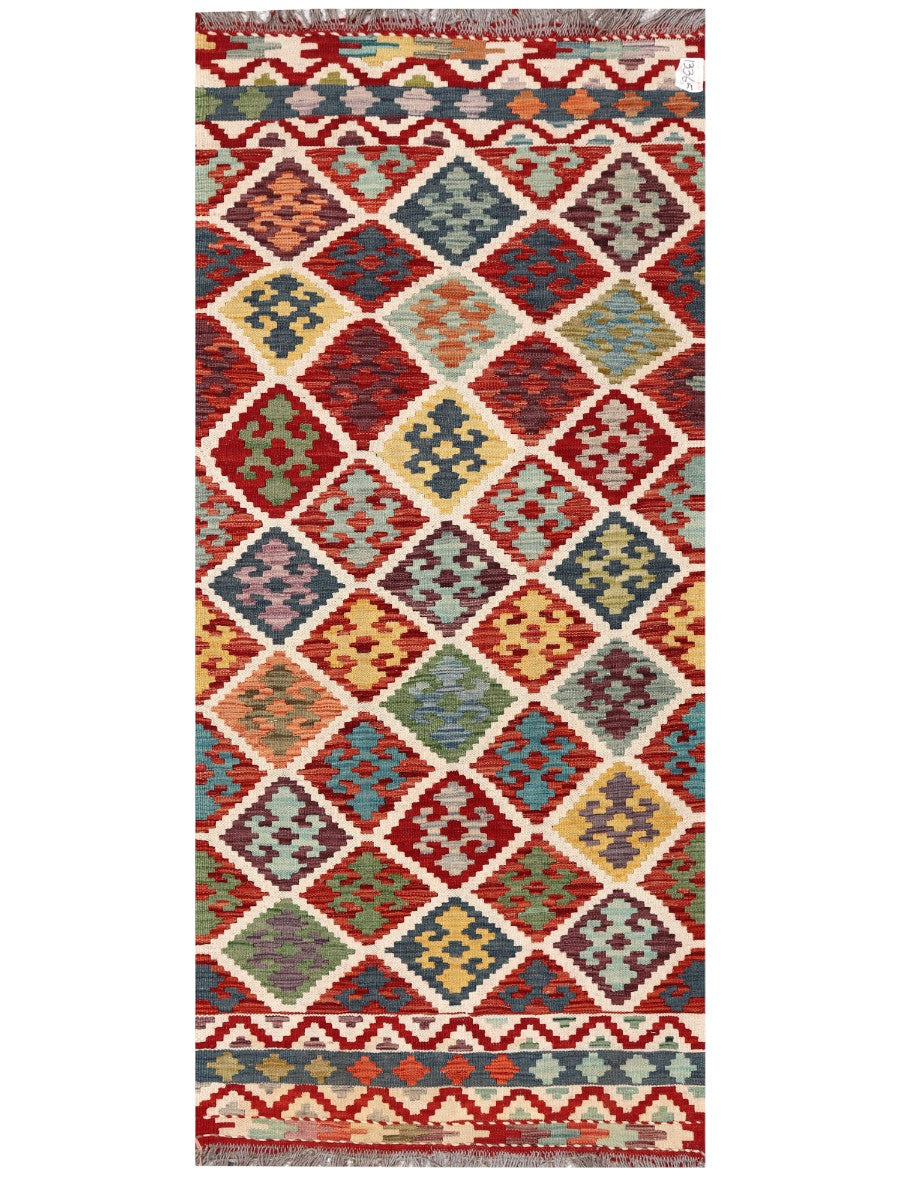 Maimana Kilim - 193 x 85 cm