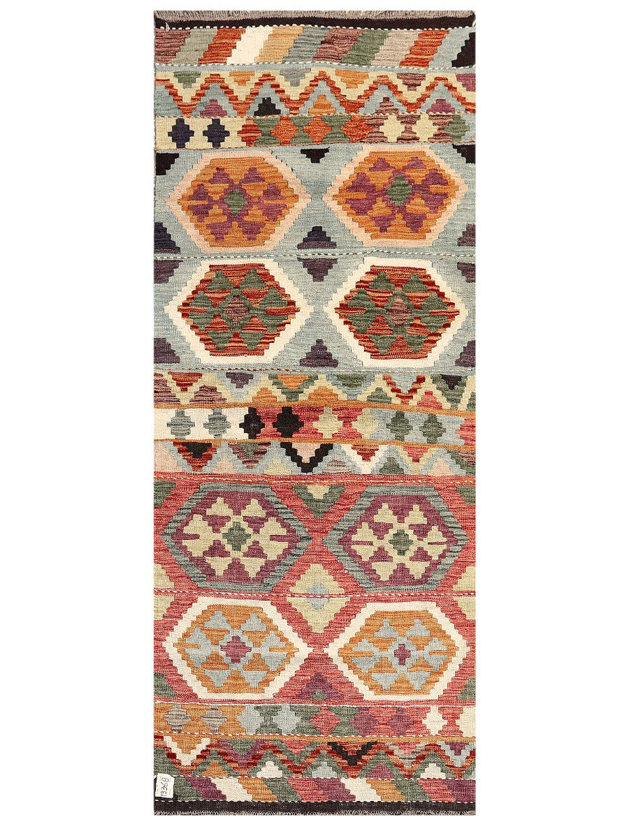 Maimana Kilim - 197 x 82 cm
