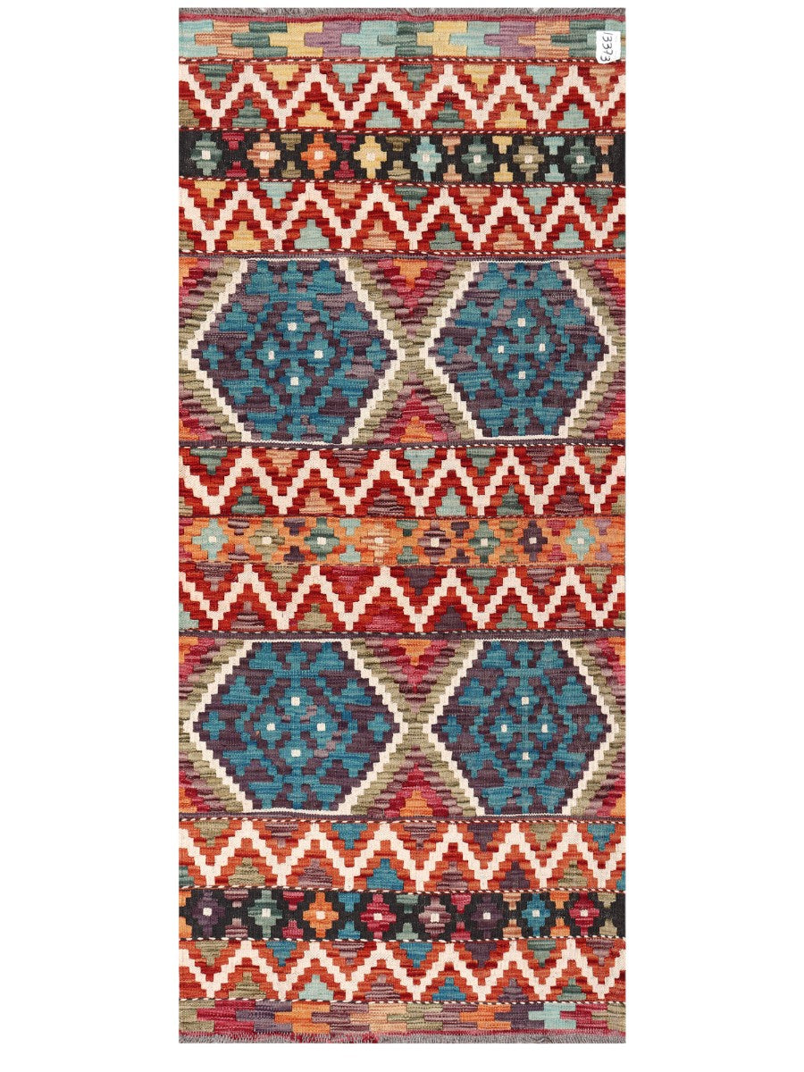 Maimana Kilim - 199 x 86 cm