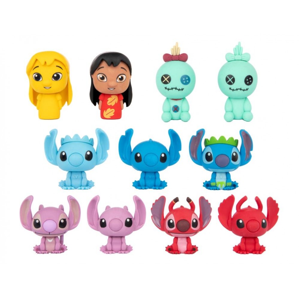 Disney Lilo & Stitch Puzzle Palz 3D Eraser Blind Bags by Snaps