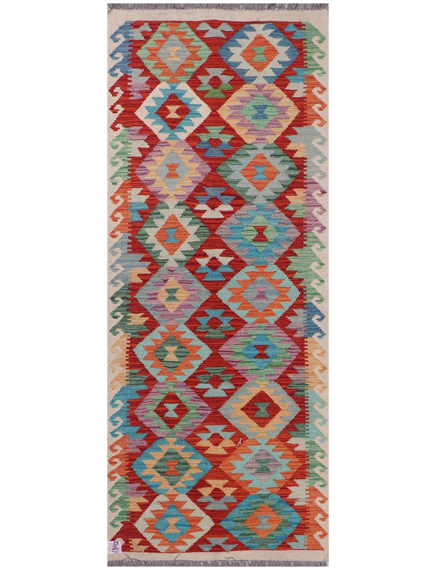 Maimana Kilim - 198 x 78 cm