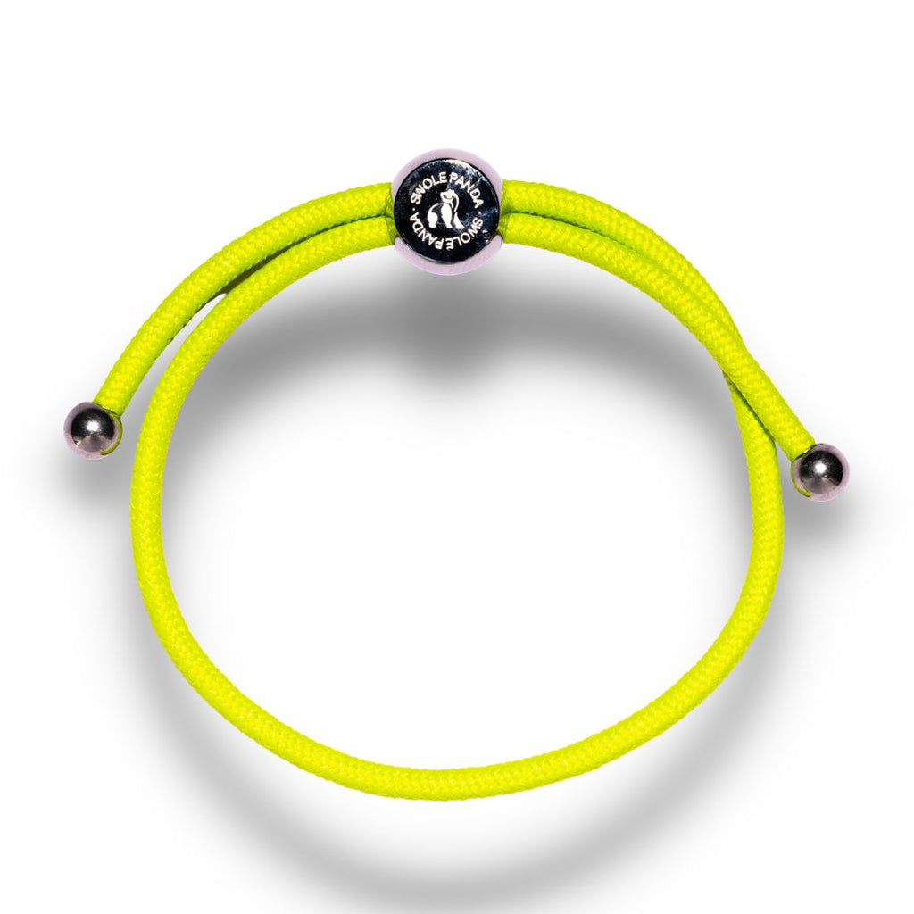Swole Panda Lime Green Rope Bracelet – Recycled Ocean Plastic Jewelry